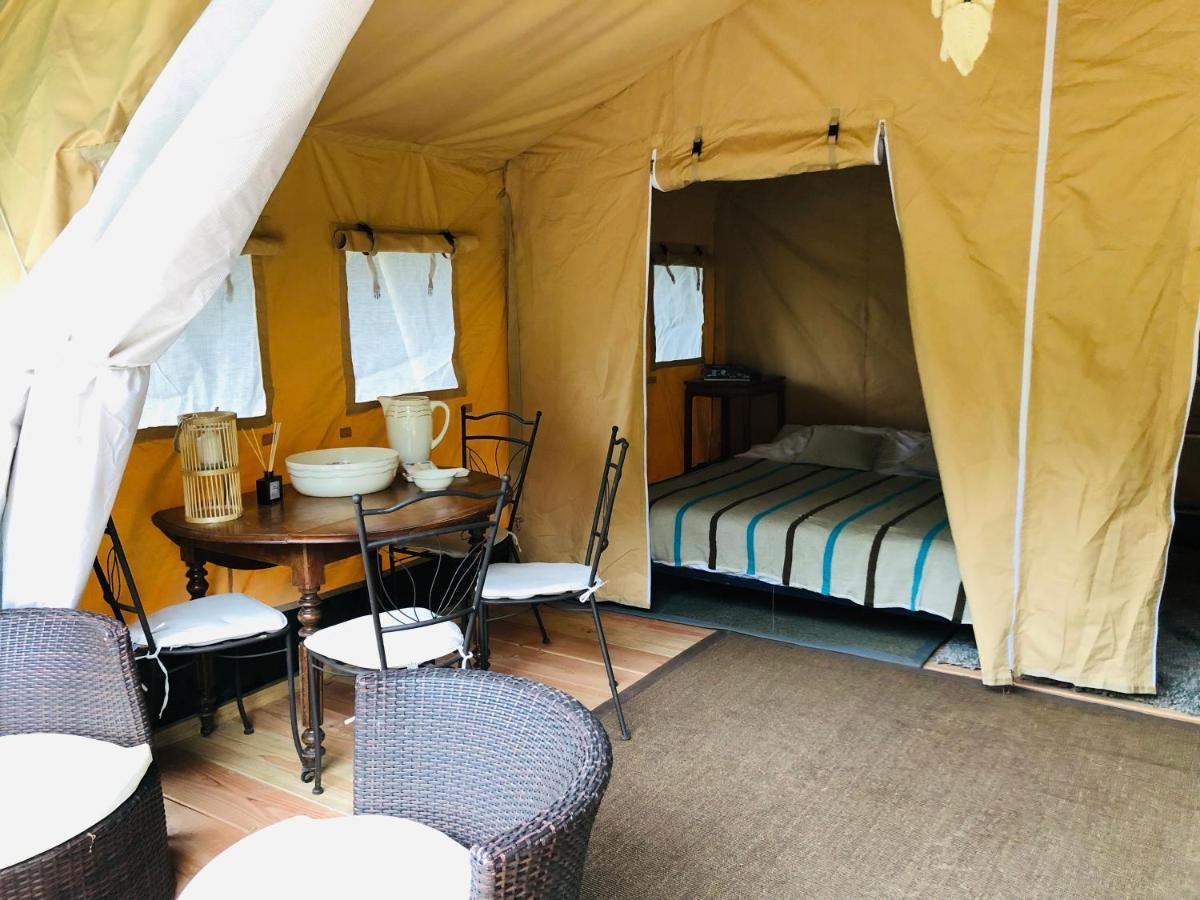 Tente Lodge Elevage Girbal La Chapelotte Экстерьер фото