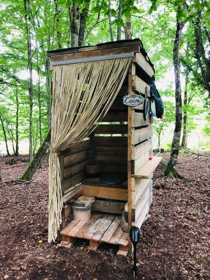 Tente Lodge Elevage Girbal La Chapelotte Экстерьер фото